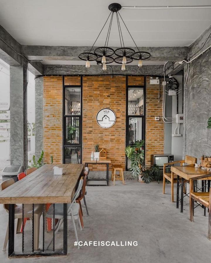 Yoji House And Cafe Hostel Ban Wiang Buitenkant foto