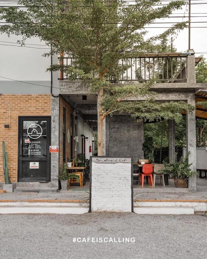 Yoji House And Cafe Hostel Ban Wiang Buitenkant foto
